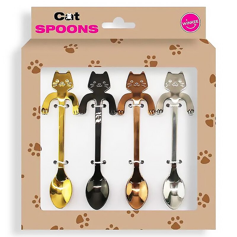 Cute Cat Coffee Spoon