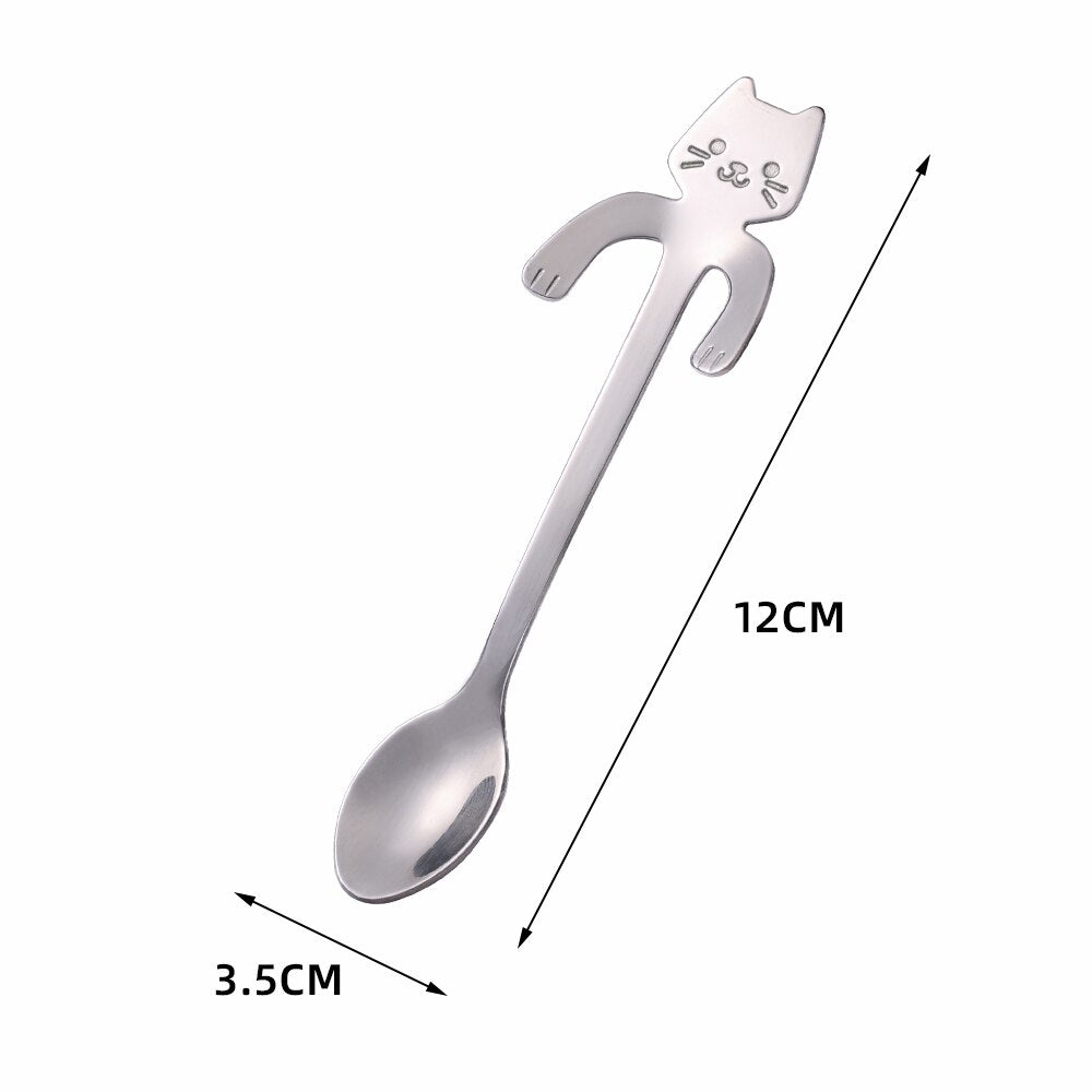 Cute Cat Coffee Spoon